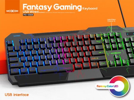 MOXOM FANTASY GAMING KEYBOARD - MX-KB08