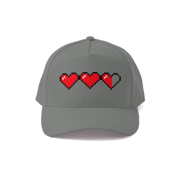 8 Bit Hearts Cap